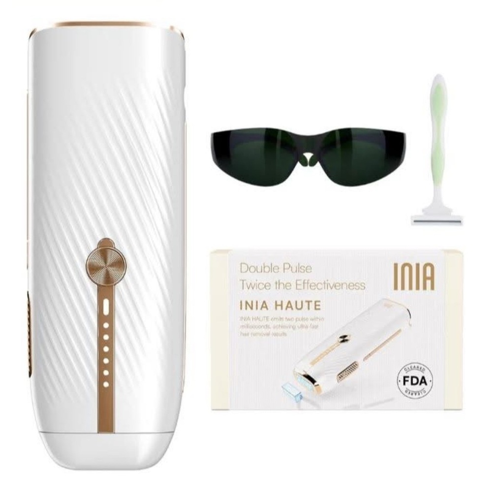 INIA Haute White and Gold Skincare Tool